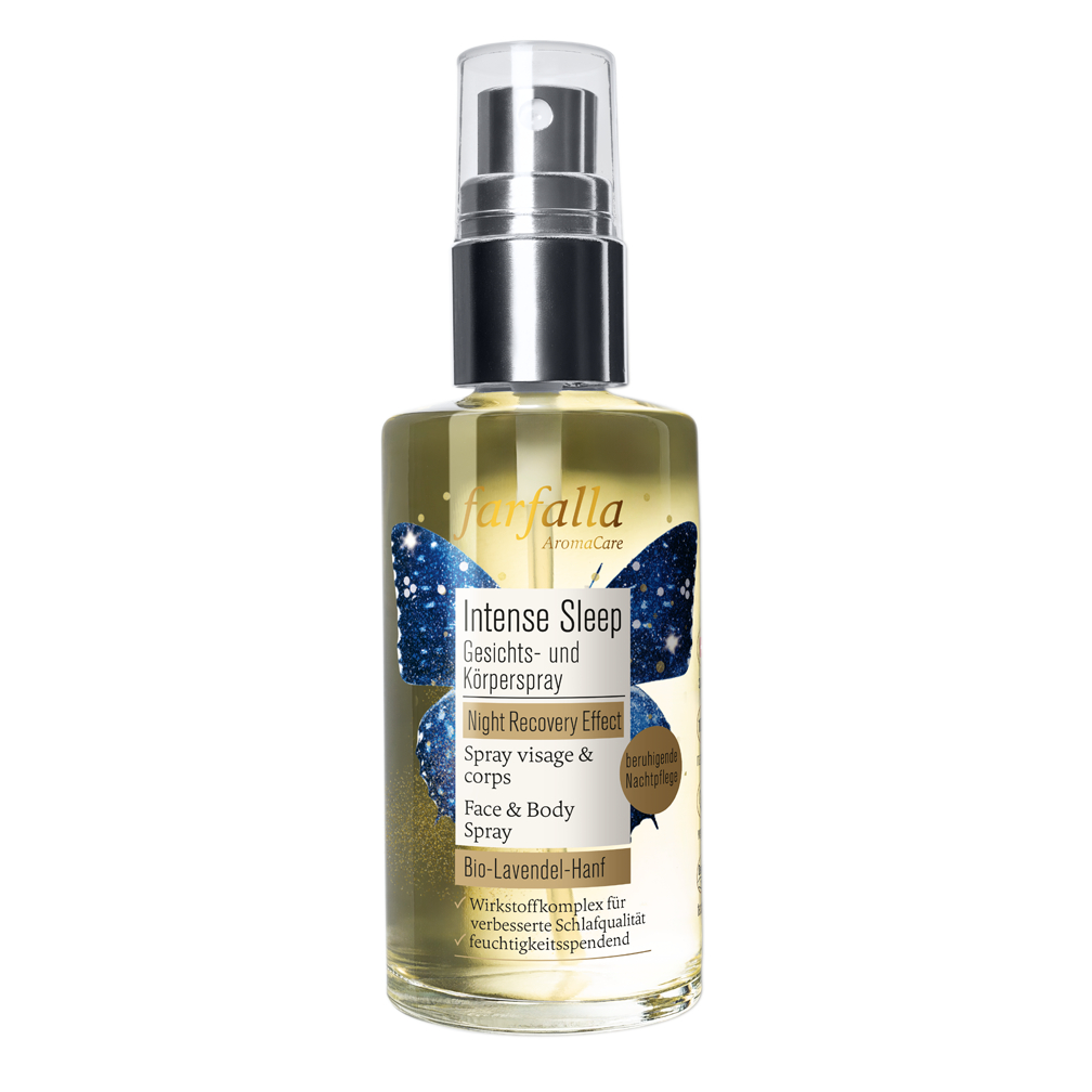Farfalla Intense Sleep Gesichts- und Körperspray Night Recovery Effect 60ml