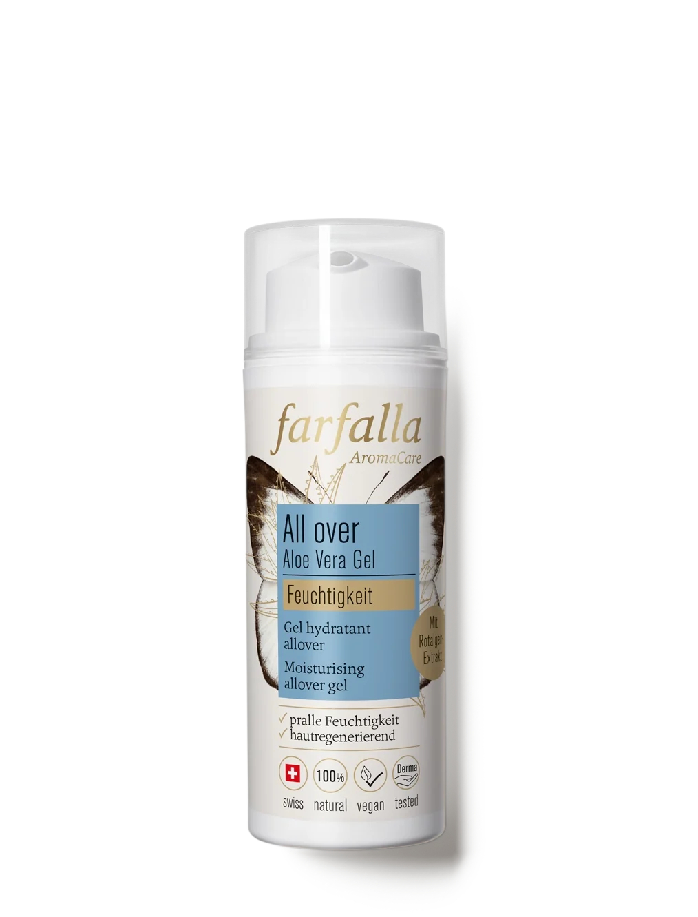 Farfalla Aloe Vera Allover-Gel 50ml feuchtigkeitsspendend