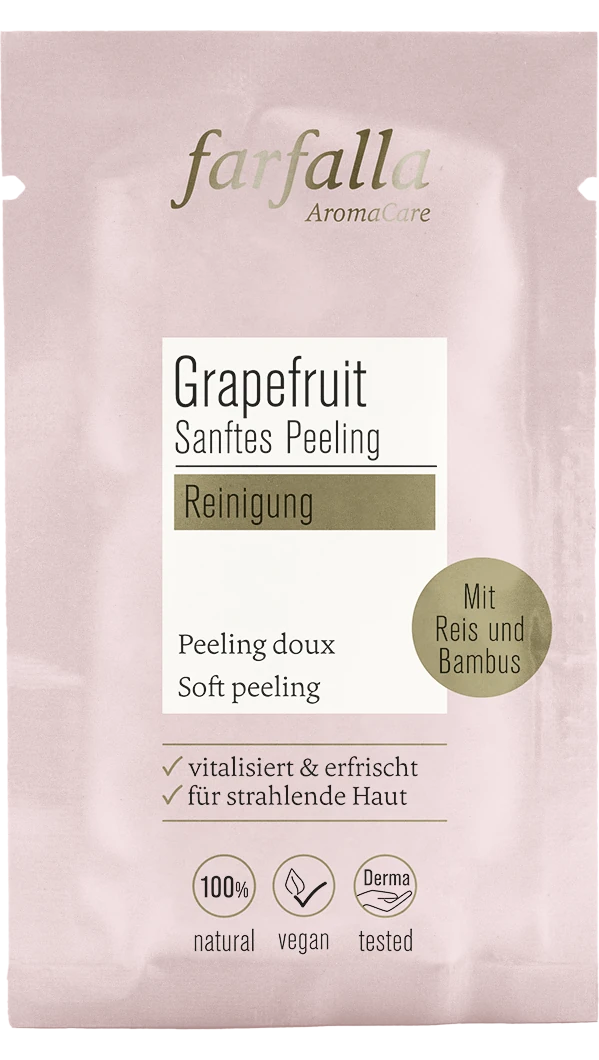 Farfalla Grapefruit Sanftes Peeling 7 ml Farfalla Grapefruit Sanftes Peeling 7 ml