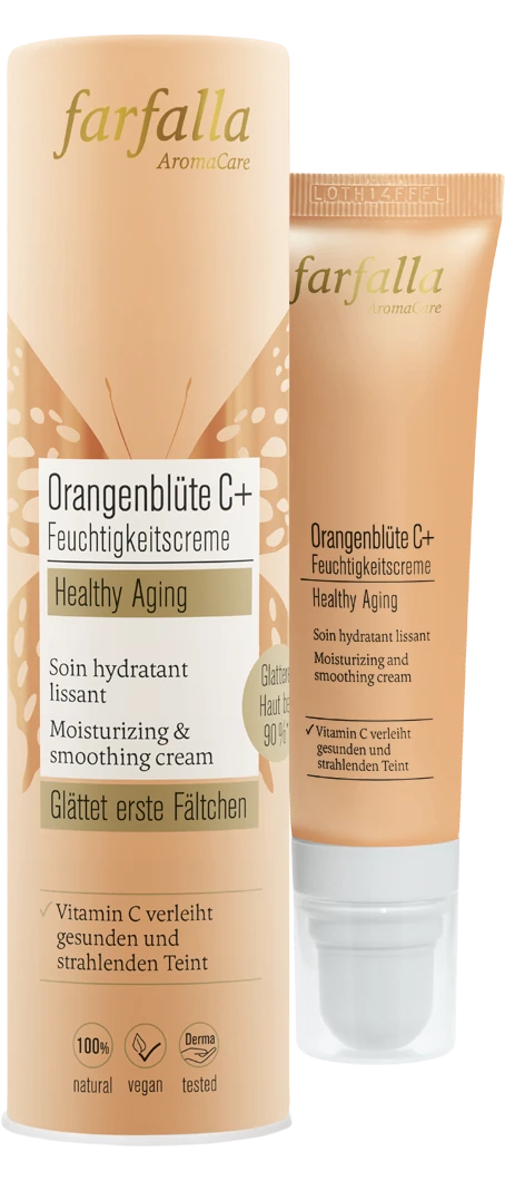 Farfalla Orangenblüte C+ Feuchtigkeitscreme Healthy Aging 30ml Farfalla Orangenblüte C+ Feuchtigkeitscreme Healthy Aging 30ml
