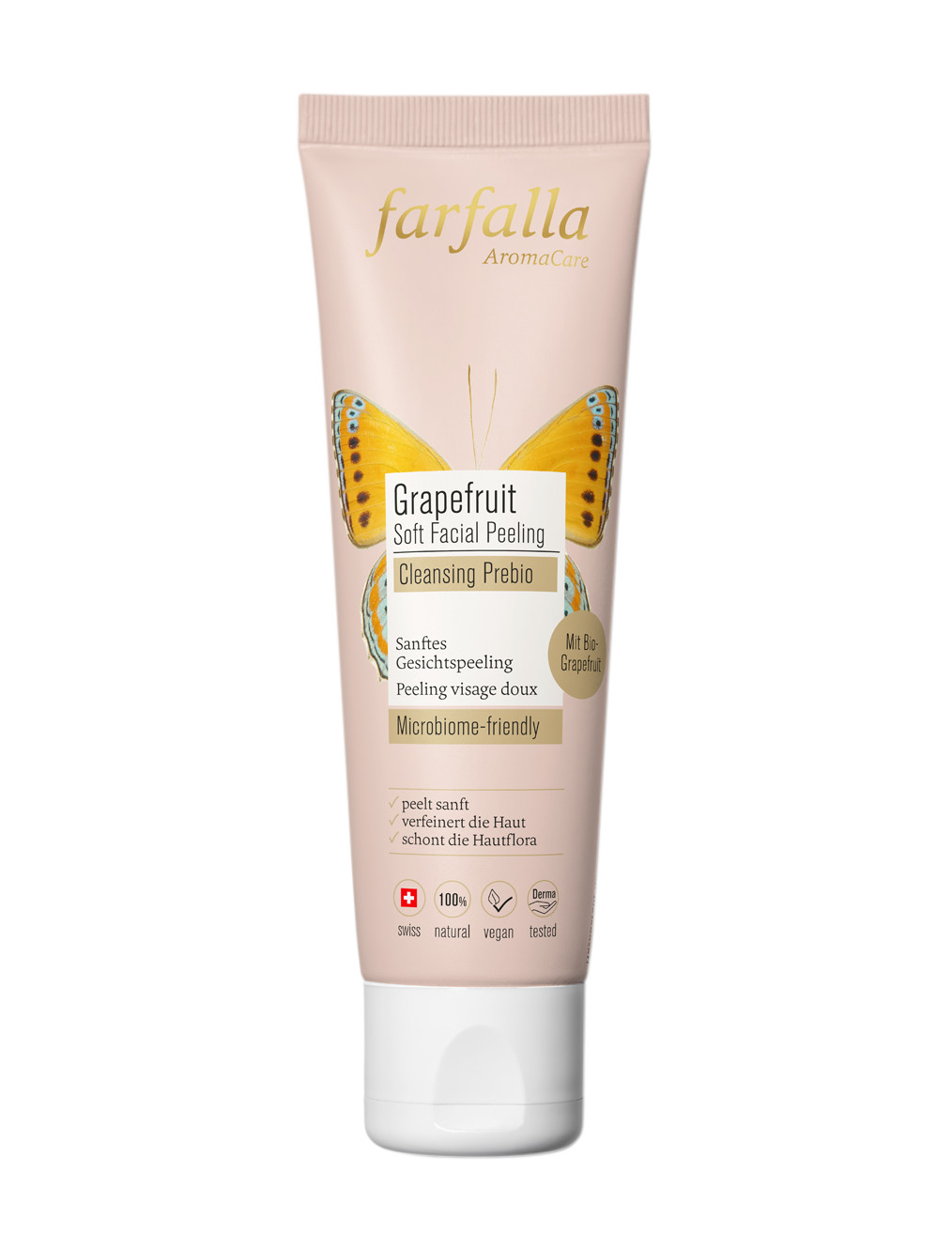 Farfalla Grapefruit Soft Facial Peeling Cleansing Prebio 50ml