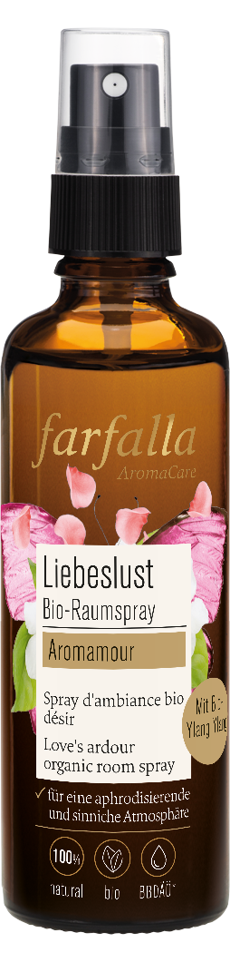 Farfalla Aromamour Liebeslust Bio-Raumspray 75ml