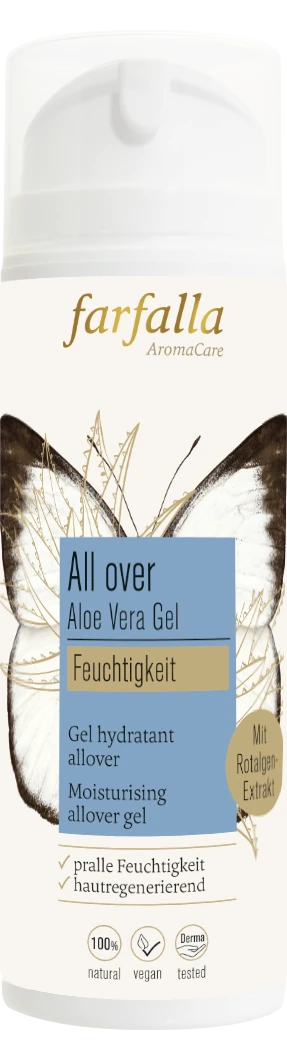 Farfalla Aloe Vera Allover-Gel 150ml feuchtigkeitsspendend Farfalla Aloe Vera Allover-Gel 150ml feuchtigkeitsspendend