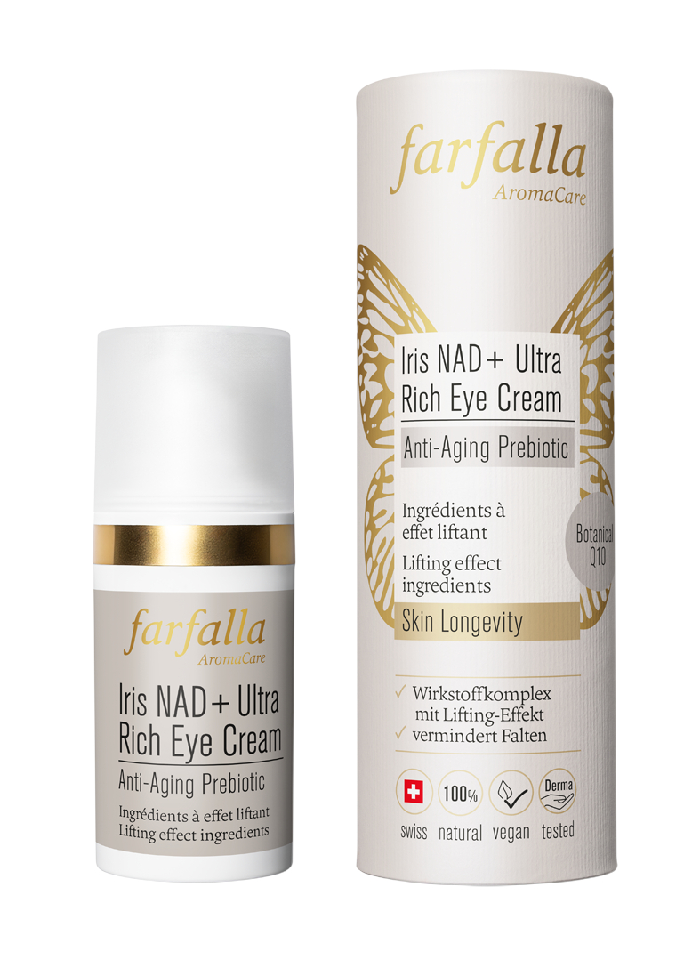 Farfalla Iris NAD+ Ultra Rich Eye Cream Anti-Aging Prebiotic 15ml Farfalla Iris NAD+ Ultra Rich Eye Cream Anti-Aging Prebiotic 15ml